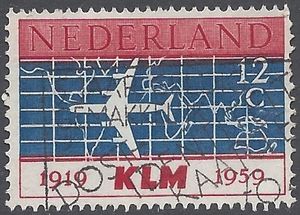 Netherlands # 381 1959 Used
