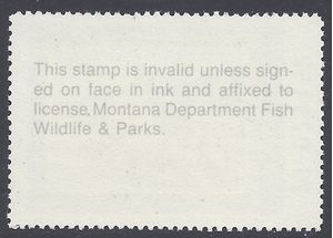 Montana MT-36 $5.00 Mallards 1988 Mint NH
