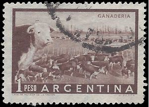 Argentina # 635 1958 Used