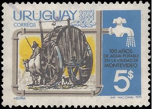 Uruguay # 799 1971 Used