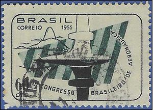 Brazil # 819 1955 Used
