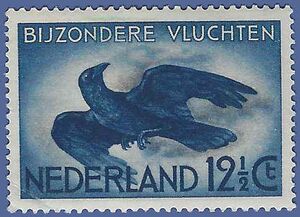 Netherlands #C12 1953 Mint H Corner Crease