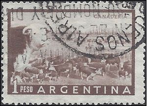 Argentina # 635 1958 Used