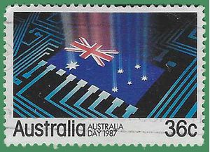 Australia #1009 1987 Used