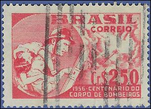 Brazil # 837 1956 Used