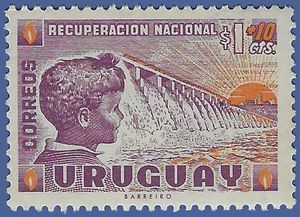 Uruguay #B 7 1959 Mint NH