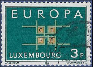 Luxembourg # 403 1963 Used