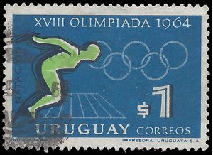 Uruguay # 725 1965 Used