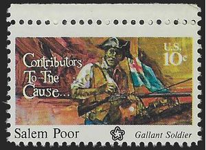 #1560 10c American Bicentennial Salem Poor 1975 Mint NH