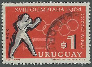 Uruguay #C276 1965 Used