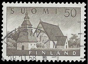 Finland # 338 1957 Used
