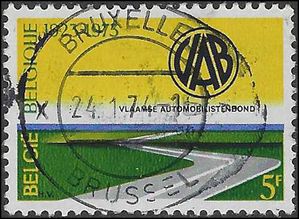 Belgium # 861 1973 Used