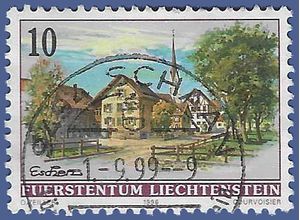 Liechtenstein #1068 1996 CTO H