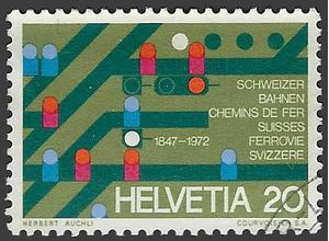 Switzerland # 541 1972 Used