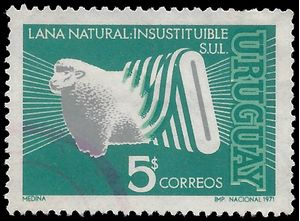 Uruguay # 800 1971 Used