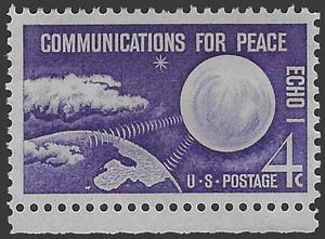 #1173 4c Communications for Peace 1960 Mint NH