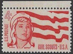 #1199 4c 50th Anniversary of the Girl Scouts 1962 Mint NH