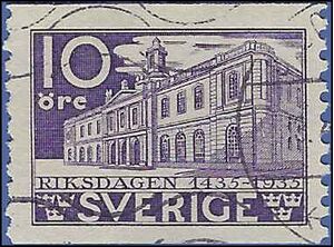 Sweden # 243 1935 Used