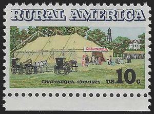 #1505 10c Chautauqua Institution 1974 Mint NH