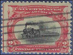 # 295 2c Pan-American Expo. Empire State Express 1901 Used