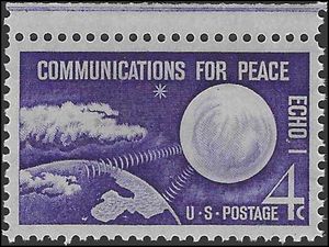 #1173 4c Communications for Peace 1960 Mint NH