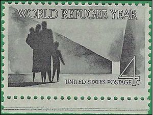 #1149 4c World Refugee Year 1960 Mint NH