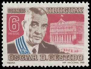 Uruguay # 763 1968 Mint NH