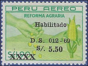 Peru #C232 1969 Used