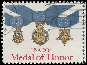 #2045 20c Medal of Honor 1983 Used