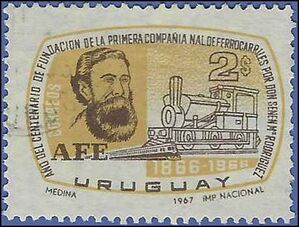 Uruguay # 748 1967 Used