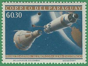 Paraguay # 808 1964 Mint NH
