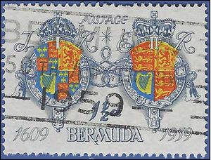 Bermuda # 169 1959 Used