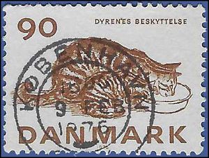 Denmark # 582 1975 Used