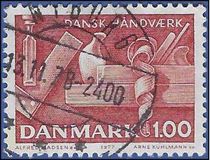 Denmark # 607 1977 Used