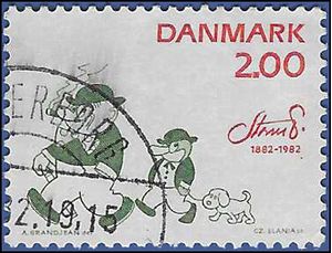 Denmark # 729 1982 Used