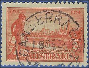 Australia # 142 1934 Used CDS