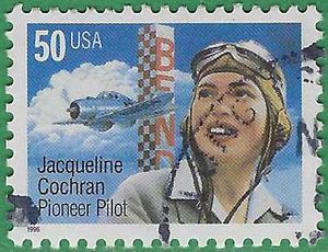#3066 50c Jacqueline Cochran 1996 Used