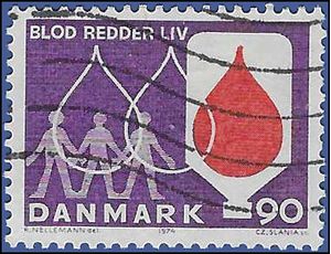 Denmark # 531 1974 Used