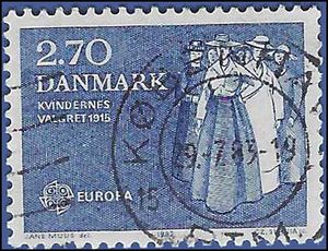 Denmark # 724 1982 Used
