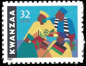 #3175 32c Kwanzaa 1997 Mint NH