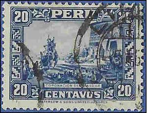 Peru # 321 1935 Used