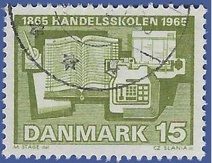 Denmark # 415 1965 Used