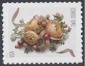 #5200 (70c Forever) Celebration Corsage 2oz Rate Stamp 2017 Mint NH