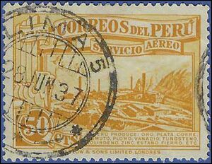 Peru #C 26 1936 Used H