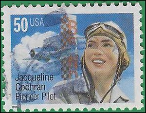 #3066 50c Jacqueline Cochran 1996 Used