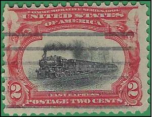 # 295 2c Pan-American Expo. Empire State Express 1901 Used HR