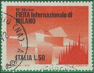 Italy #1063 1972 Used