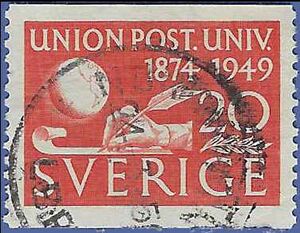 Sweden # 412 1949 Used