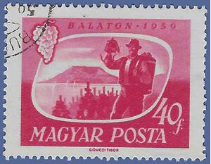 Hungary #1250 1959 CTO