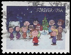 #5024  Charlie Brown and Snoopy with the Children Booklet Single 2015 Used
